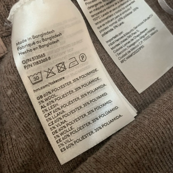 Cozy H&M TRICOT PANTS - Picture 5 of 5